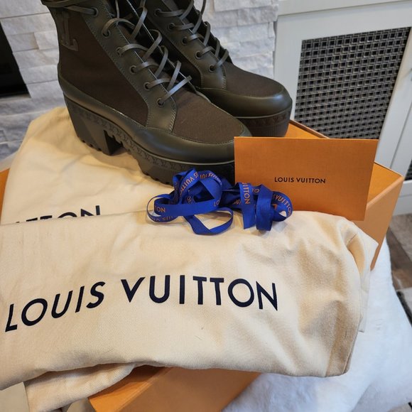 Louis Vuitton Desert Platform Laureate Boots - Picture 4 of 9